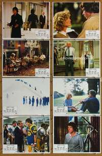p228 HEAVEN CAN WAIT 8 movie lobby cards '78 Warren Beatty, football!