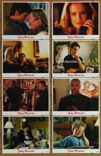 p255 JERRY MAGUIRE 8 movie lobby cards '96 Tom Cruise, Cuba Gooding Jr.