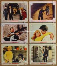 p660 KALEIDOSCOPE 6 movie lobby cards '66 Warren Beatty, Susannah York