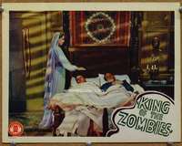 p015 KING OF THE ZOMBIES movie lobby card '41 Dick Purcell, Woodbury