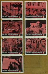 p546 MANCHURIAN CANDIDATE 7 movie lobby cards '62 Frank Sinatra