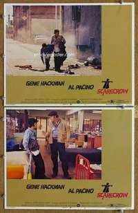 s031 SCARECROW 2 movie lobby cards '73 Gene Hackman, Al Pacino