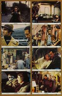 p389 SEVEN-UPS 8 color 11x14 movie stills '74 Roy Scheider, Lo Bianco