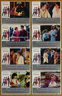 p395 SIXTEEN CANDLES 8 movie lobby cards '84 Molly Ringwald, Hughes