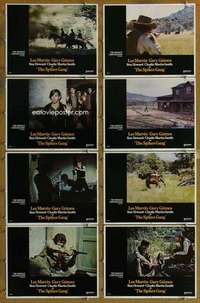 p411 SPIKES GANG 8 movie lobby cards '74 Lee Marvin, Ron Howard