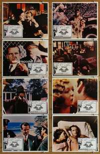 p150 CHINATOWN 8 Mexican movie lobby cards '74 Jack Nicholson, Polanski