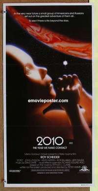 w330 2010 Australian daybill movie poster '84 Roy Scheider, John Lithgow