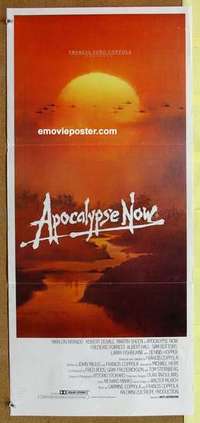 w363 APOCALYPSE NOW Australian daybill movie poster '79 Brando, Coppola