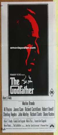 w538 GODFATHER Australian daybill movie poster '72 Francis Ford Coppola classic!