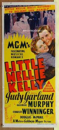 w660 LITTLE NELLIE KELLY Australian daybill movie poster R40s Judy Garland