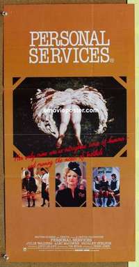 w767 PERSONAL SERVICES Australian daybill movie poster '87 Terry Jones