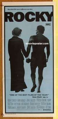 w817 ROCKY #2 Australian daybill movie poster '77 Stallone, boxing!