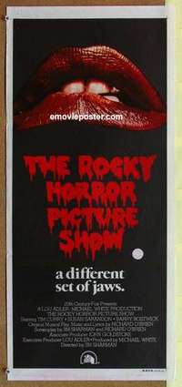 w822 ROCKY HORROR PICTURE SHOW Australian daybill movie poster '75 Tim Curry