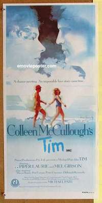 w945 TIM Australian daybill movie poster '79 super young Mel Gibson!