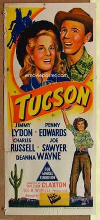 w966 TUCSON Australian daybill movie poster '48 Jimmy Lydon, Arizona!