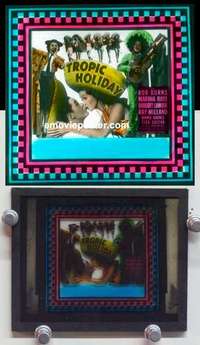 w155 TROPIC HOLIDAY magic lantern movie glass slide '38 Dorothy Lamour