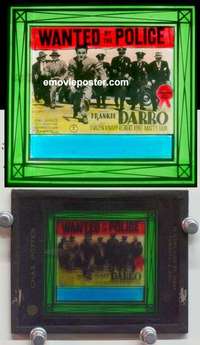 w207 WANTED BY THE POLICE magic lantern movie glass slide '38 Frankie Darro