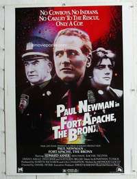 a252 FORT APACHE THE BRONX Thirty By Forty movie poster '81 Paul Newman