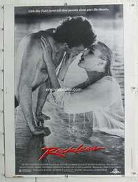 a292 RECKLESS Thirty By Forty movie poster '84 Aidan Quinn, Daryl Hannah
