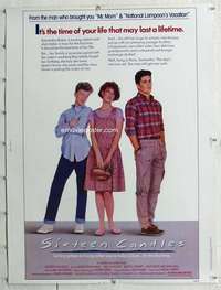 a300 SIXTEEN CANDLES Thirty By Forty movie poster '84 Molly Ringwald, Hughes