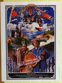 a305 STRANGE BREW Thirty By Forty movie poster '83 Rick Moranis, Dave Thomas