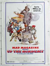 a311 UP THE ACADEMY Thirty By Forty movie poster '80 MAD Magazine, Rickard art!