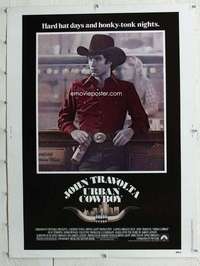a312 URBAN COWBOY Thirty By Forty movie poster '80 John Travolta, Debra Winger