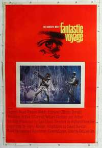a183 FANTASTIC VOYAGE Forty by Sixty movie poster '66 Fleischer, cool image!