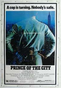 a208 PRINCE OF THE CITY Forty by Sixty movie poster '81 Treat Williams, Orbach