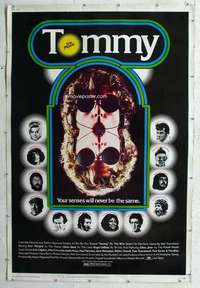 a218 TOMMY Forty by Sixty movie poster '75 The Who, Roger Daltrey, rock & roll!