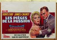 a090 LOVE ME OR LEAVE ME Belgian movie poster '55 Doris Day, Cagney