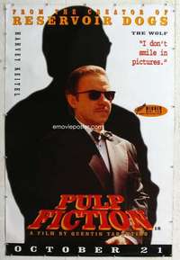 a027 PULP FICTION English Forty by Sixty movie poster '94 Keitel, Tarantino