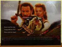 a372 ROB ROY British quad movie poster '95 Liam Neeson, Lange