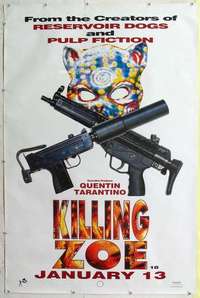 a026 KILLING ZOE English Forty by Sixty movie poster '94 Tarantino