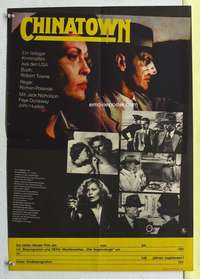 c041 CHINATOWN East German 16x22 movie poster '76 Nicholson, Dunaway
