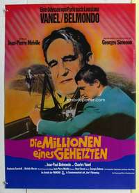 c574 MAGNET OF DOOM German movie poster '64 Belmondo, Melville