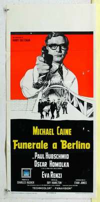 c148 FUNERAL IN BERLIN Italian locandina movie poster '67 Caine