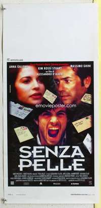 c156 NO SKIN Italian locandina movie poster '94 Anna Galiena, D'Alatri