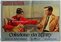 c169 BREAKFAST AT TIFFANY'S #1 Italian photobusta movie poster '61