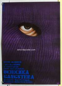 c221 GETAWAY Polish movie poster '72 striking Procka artwork!