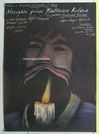 c256 TRIBULATIONS OF BALTHAZAR KOBER Polish 26x37 movie poster '88 Pagowski