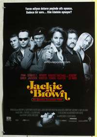 c125 JACKIE BROWN Turkish movie poster '97 Tarantino, Pam Grier
