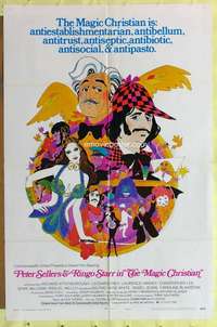 d427 MAGIC CHRISTIAN style A one-sheet movie poster '70 Sellers, Ringo