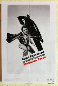 d434 MAGNUM FORCE one-sheet movie poster '73 Clint Eastwood, Dirty Harry