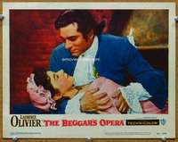 f308 BEGGAR'S OPERA movie lobby card #6 '53 Laurence Olivier