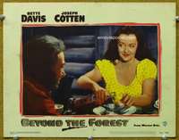 f317 BEYOND THE FOREST movie lobby card #8 '49 Bette Davis pours drink!