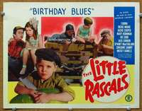 f322 BIRTHDAY BLUES movie lobby card R53 The Little Rascals!