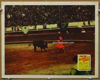 f331 BLOOD & SAND movie lobby card '41 Tyrone Power bullfighting!