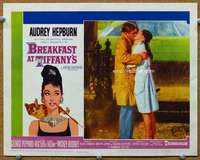 f338 BREAKFAST AT TIFFANY'S movie lobby card #2 '61 Audrey Hepburn