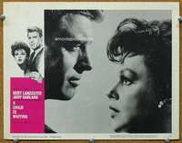 f016 CHILD IS WAITING movie lobby card #6 '63 Lancaster, Judy Garland